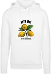 Pánská mikina It's Ok Hoodie bílá