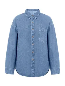 Imily Bela Blúzka  modrá