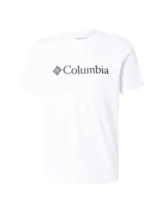 COLUMBIA Tričko 'CSC'  čierna / biela