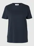 SELECTED Tričko 'SLFMy Essential'  námornícka modrá