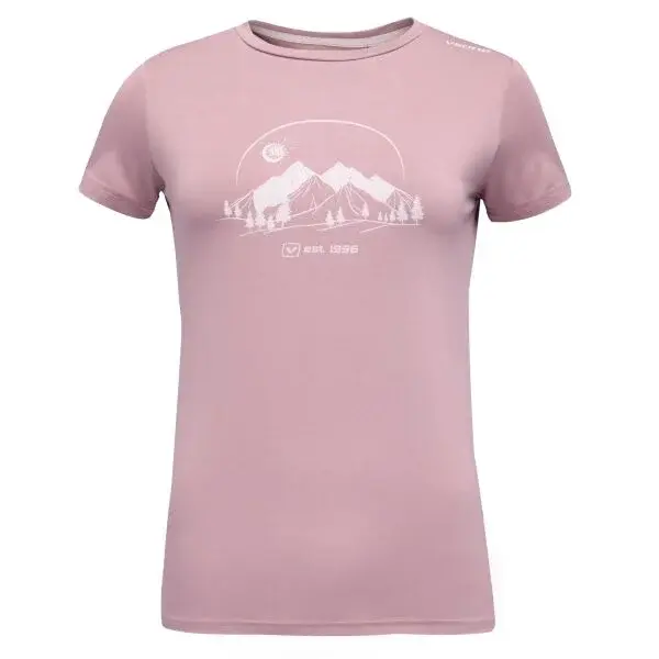 Viking LENTA BAMBOO LIGHT LADY Dámske tričko z bambusu, ružová, veľkosť
