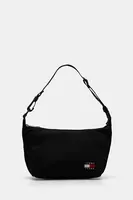 Kabelka Tommy Jeans černá barva, AW0AW17287