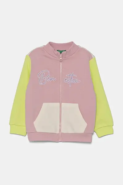 Dětská bavlněná mikina United Colors of Benetton