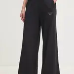 Bavlněné tepláky Reebok Classic černá barva, 100214071