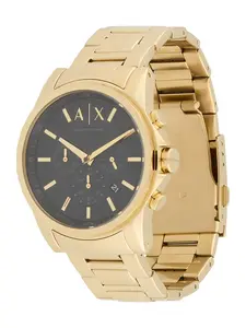 ARMANI EXCHANGE Analógové hodinky  zlatá
