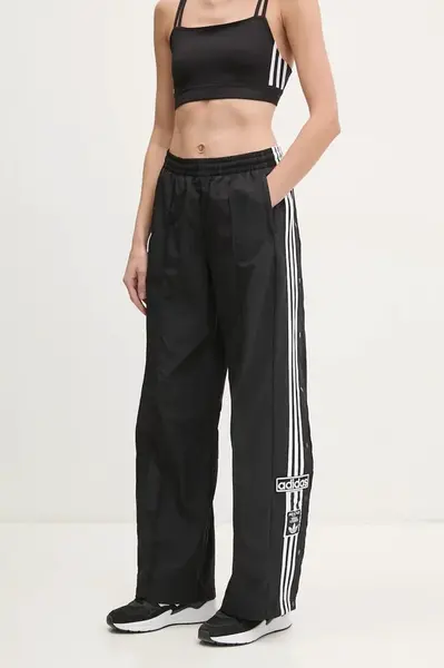 Tepláky adidas Originals Adibreak černá barva, s aplikací, JD0857
