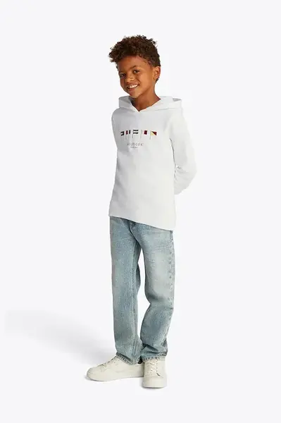 Tommy Hilfiger Dětská bavlněná mikina Tommy Hilfiger