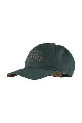 Kšiltovka Fjallraven Est 1960 tmavomodrá barva, hladká, F77391
