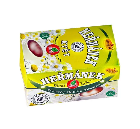 Milota Heřmánek květ porcovaný čaj 20x1,5 g