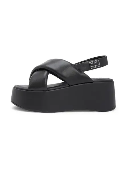 Tommy Jeans Sandále  čierna