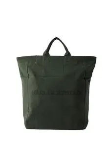 Karl Lagerfeld Shopper  tmavozelená / čierna