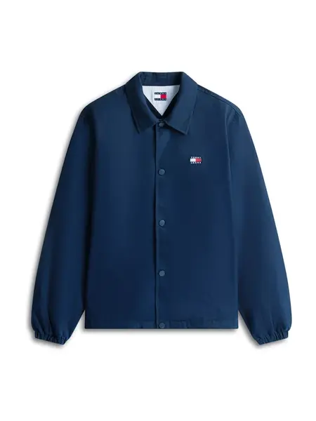 Tommy Jeans Prechodná bunda  námornícka modrá