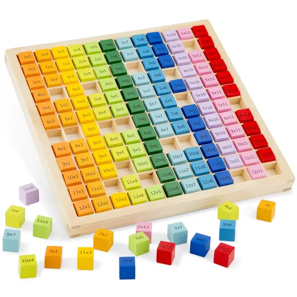 New Classic Toys Vzdělávací hra - tabulka s násobilkou