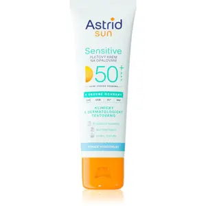 Astrid Sun Sensitive pleťový krém na opalování SPF 50+ voděodolný 50 ml