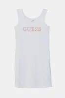 Dívčí šaty Guess bílá barva, mini, přiléhavé, J5GK39 K8RT2