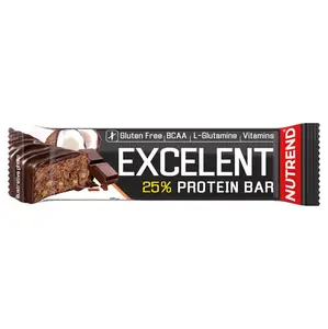 NUTREND Excelent protein bar čokoláda a kokos 85 g