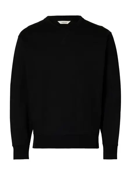SELECTED Mikina 'SLHLUKE'  čierna