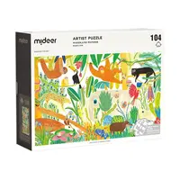 Umělecké puzzle Mideer Lesní zázraky 104 dílků