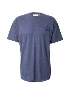 naketano Tričko  modrá melírovaná