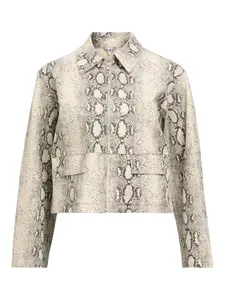 OBJECT Prechodná bunda 'OBJWesti'  sivá / biela