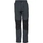 Lewro ESDRAS Chlapecké lehké plátěné kalhoty, tmavě šedá, velikost 116-122