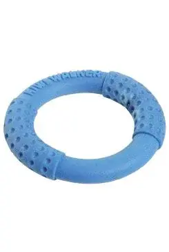 Hračka pes ring mini plovoucí létající TPR modrý Kiwi
