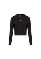 Calvin Klein Jeans Tričko  tmavosivá / čierna / biela