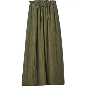 GAP PAPERBAG Dámská sukně, khaki, velikost