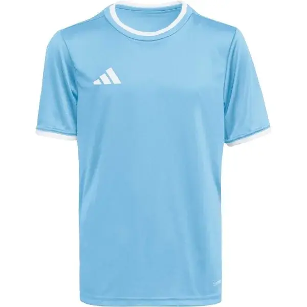 adidas ENTRADA 26 JERSEY Y Detské športové tričko, svetlomodrá, veľkosť