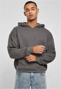 Boxy Zip Hoody darkshadow