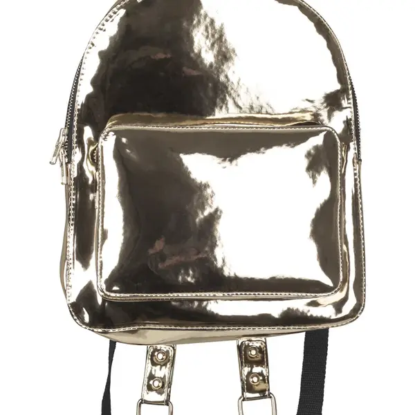 Midi metalický batoh zlatý