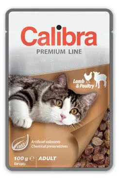 Calibra Cat  Kapsa Premium Adult Lamb & Poultry 100g