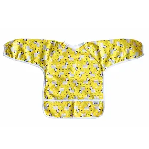 GaGa's pleny Bryndák s rukávy Žlutá zebra