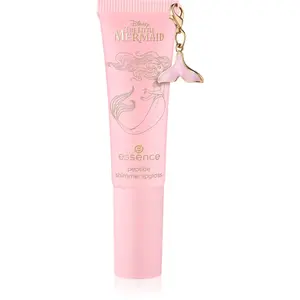 essence Disney The Little Mermaid trblietavý lesk na pery s peptidmi odtieň 01 Mer-mazing 10 ml