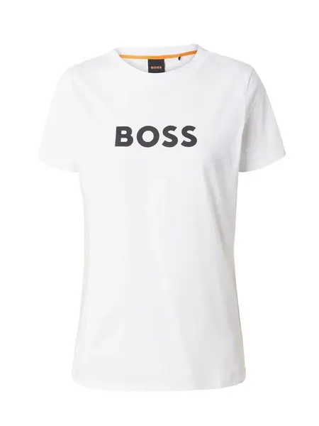 BOSS Tričko 'C_Elogo_5'  čierna / biela