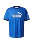 PUMA Funkčné tričko 'Ess'  modrá / námornícka modrá / biela