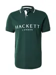 Hackett London Tričko  jedľová / biela