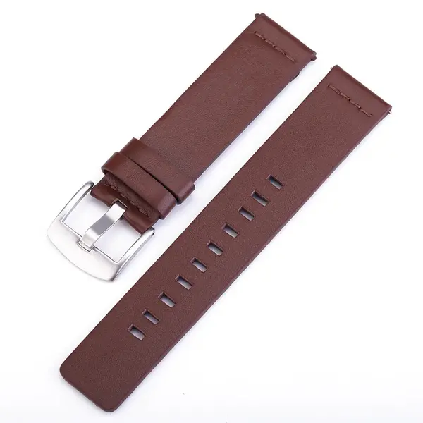 BStrap Fine Leather remienok na Garmin Venu 2, brown