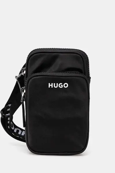 Kabelka HUGO černá barva, 50541665