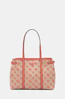 Kabelka Guess BEYZA růžová barva, HWJG96 27230