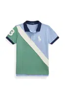 Bavlněné polo tričko Polo Ralph Lauren modrá barva, 322861048009