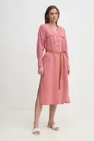 Šaty La Petite Française REDA růžová barva, mini, REDA