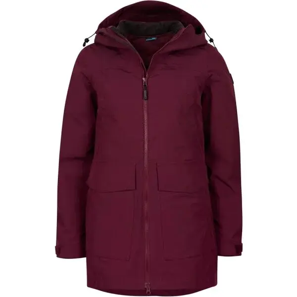 O'Neill 3-IN-1 JOURNEY PARKA Dámska zimná bunda, vínová, veľkosť