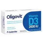 Oligovit Vitamin D3 2000IU 60 tobolek Galenika