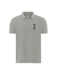 Williot Tričko  hnedá / kaki / biela