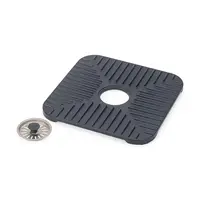 Ochranná vložka do dřezu Joseph Joseph SinkShield™ šedá barva