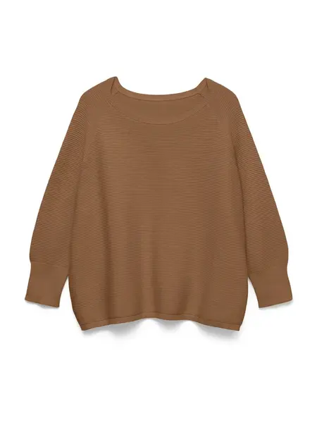VERO MODA Sveter 'VMNew Nora'  hnedá