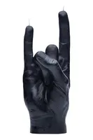 Dekorativní svíčka CandleHand You Rock 310 g černá barva