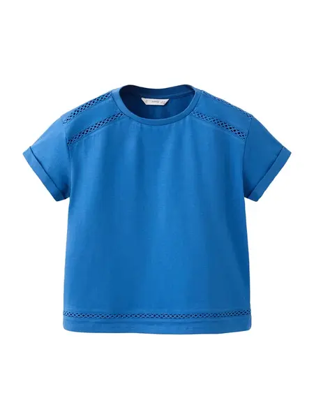 MANGO KIDS Tričko 'ELLIE'  modrá