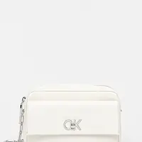 Kabelka Calvin Klein béžová barva, LV04F3102G